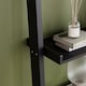 image 4 of Vida Designs York 5 Tier Ladder Bookcase Display Storage, Black