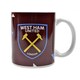 image 1 of West Ham United FC Particle Mug - Claret Red/White - One Size