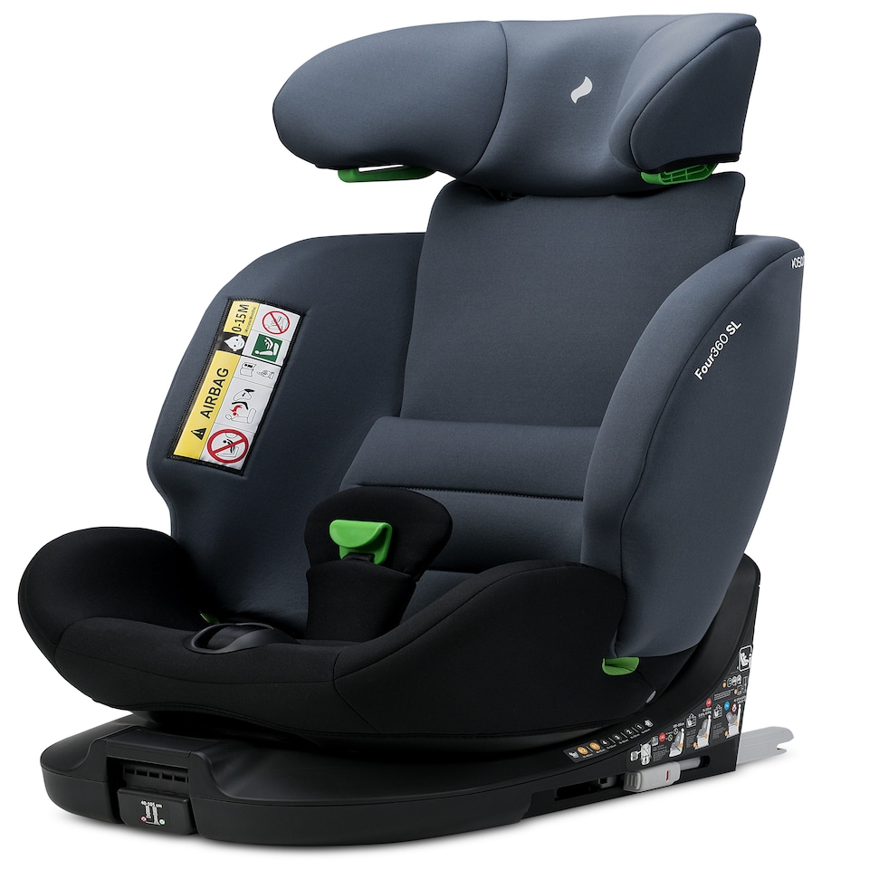image 1 of Osann Four360 SL Birth To 12 Years I-size Isofix With Leg Car Seat Black