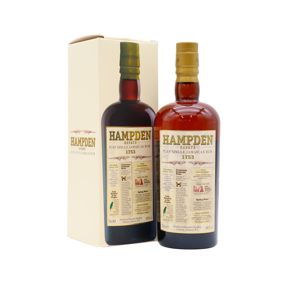 Hampden Estate - 1753 Pure Single Jamaican Rum
