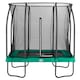 image 1 of 10ft x 7ft Salta Green Rectangular Comfort Edition Trampoline with Enclosure