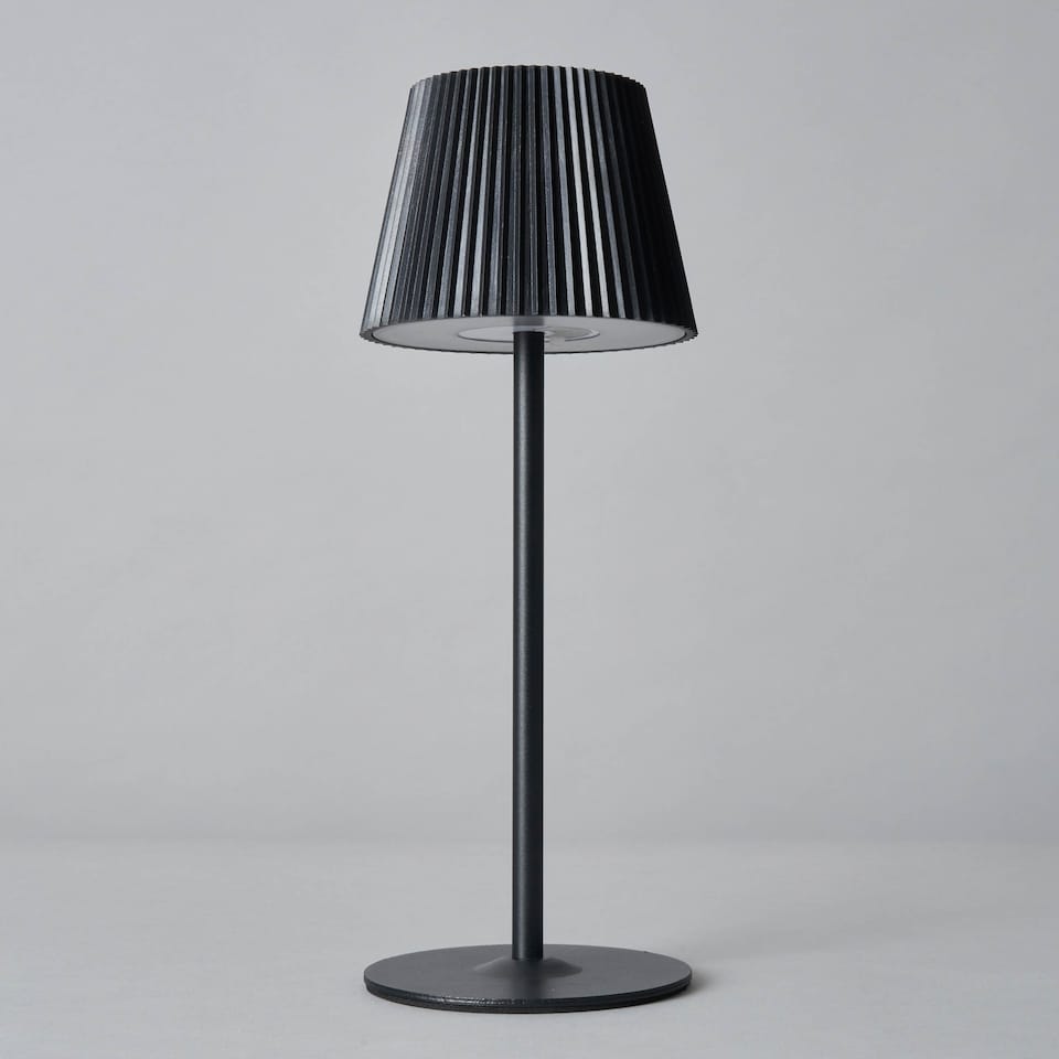 image 1 of BHS Esther Rechargeable Table Lamp | Black | Black | 1