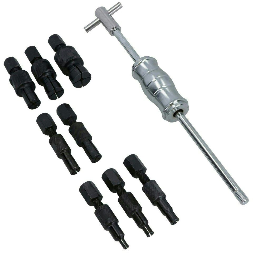 image 1 of Inner Internal Bearing Puller Remover Slide Hammer Set 8-32mm 9pc Blind Hole