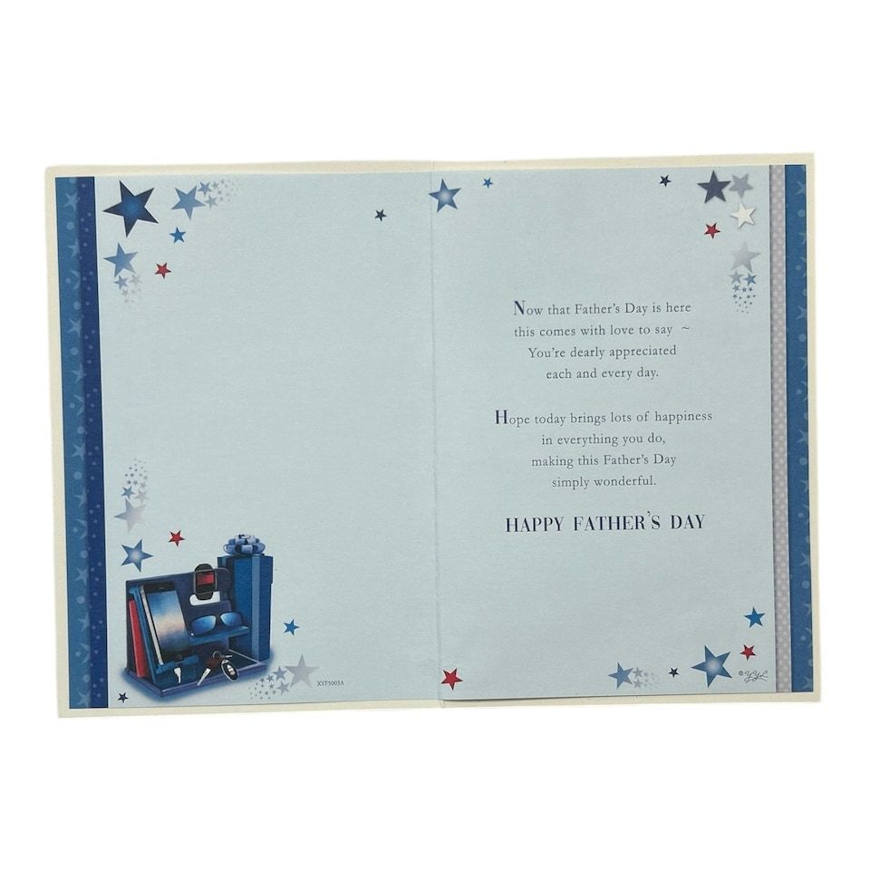 image 1 of For Dad Men's Accessories Design Father's Day Card