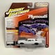 image 1 of 1962 Plymouth Savoy Max Wedge Alpine White 1:64 Scale Johnny Lightning JLCG029B
