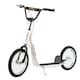 image 1 of HOMCOM 90-96cm Kids Kick Scooter w/ Adjustable Handlebar Inflatable Wheels White