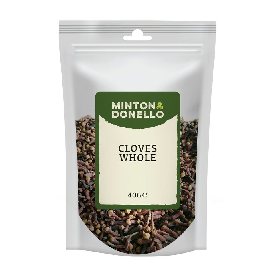 image 1 of Minton & Donello Whole Cloves 10 x 40g