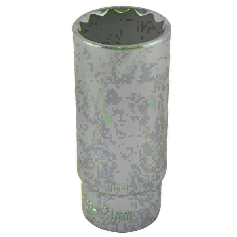 image 1 of 21mm 3/8" Drive Double Deep Metric Socket Double Hex / 12 Sided