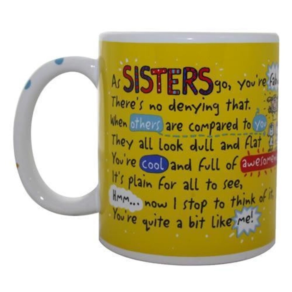 image 1 of World's Greatest Sister Novelty Coffee/Tea Mug