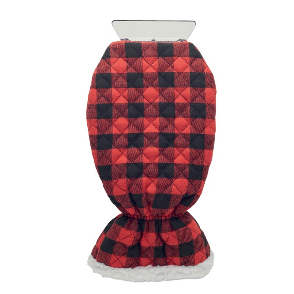 image 1 of MidOcean Icehand Quilted Ice Scraper Glove - Red - One Size