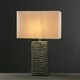 image 2 of ValueLights Etienne Polished Silver Table Lamp and E14 Candle LED 4W Warm White 3000K Bulb