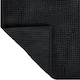 image 4 of Chenille Bobble Bath Mat Non-Slip 50 x 80cm - Black