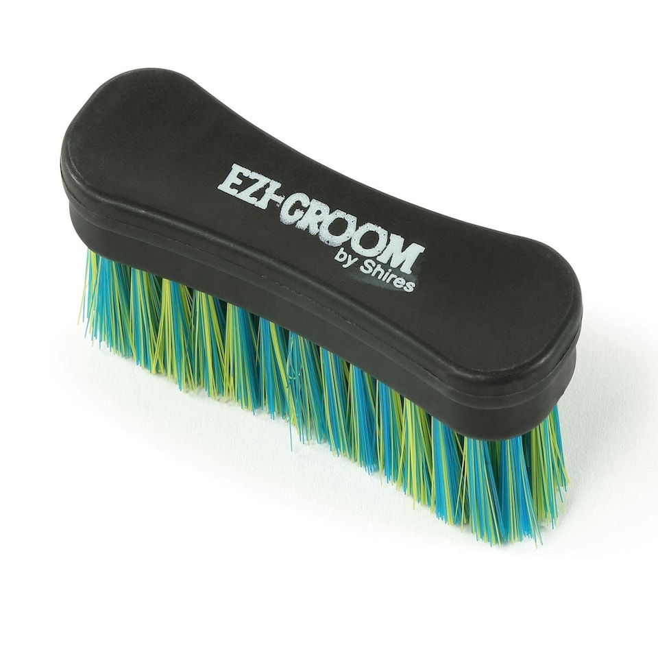 image 1 of Shires Ezi Groom Shape Up Face Brush Blue | Colour: Orange/Blue
Size: One Size