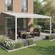 image 1 of White Garden Veranda Canopy Patio Shade Pergola 10ft x 10ft