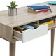 image 3 of Alford 2 Drawer Dressing Table White & Grey Finish