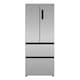 image 1 of HYE 403 Litre Frost Free French Door American Fridge Freezer, 70cm, Silver - RF01AMFD403DS07