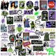 image 1 of Beetlejuice Deluxe Stickers (Pack of 50) - Multicoloured - One Size (UTTV19540)