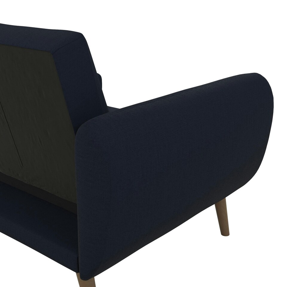 image 1 of Brittany Sofa Bed in Navy Blue Fabric Blue | NAVY BLUE