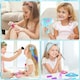 image 5 of Princess Toy Vanity with Lights and Sounds Pretend Play Beauty Salon Makeup Kit for Toddlers 3 plus