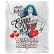 image 1 of Justice League Every Mom Is Wonder Woman Blanket - Multicoloured - One Size