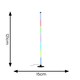 image 4 of ValueLights SMART Floor lamp Dimmable Matte Black SMART Floor Lamp and Integrated LED 4.5W Multicolour Bulb