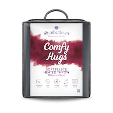 Slumberdown Comfy Hugs Heated Throw, Indigo Blue