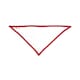 image 1 of Babybugz Baby Reversible Contrast Detail Bandana Bib - White/Red - One Size