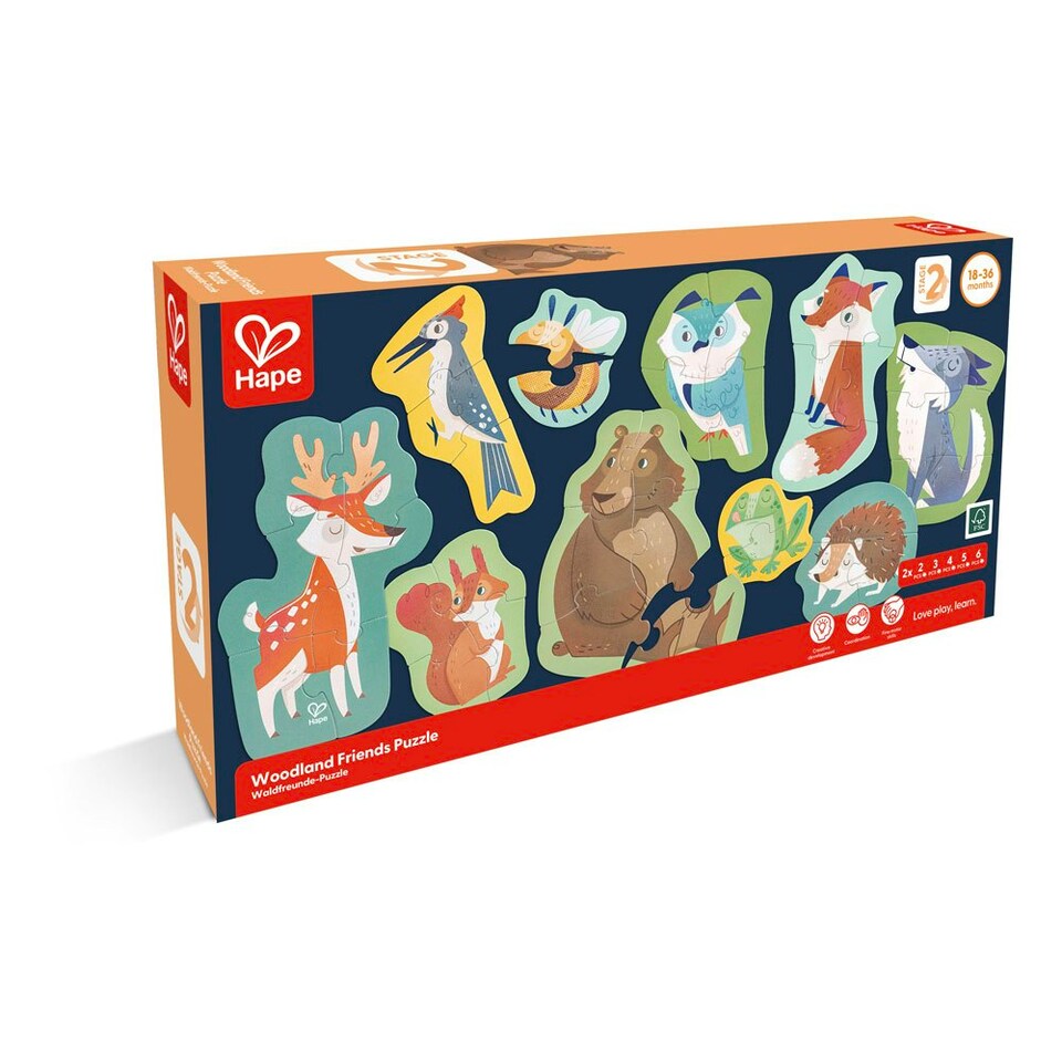 image 1 of Woodland Friends Puzzle