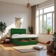 image 1 of Paris End Opening Ottoman & Orthopaedic Mattress + 24" Headboard