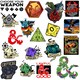 image 4 of Dungeons & Dragons Deluxe Stickers (Pack of 50) - Multicoloured - One Size