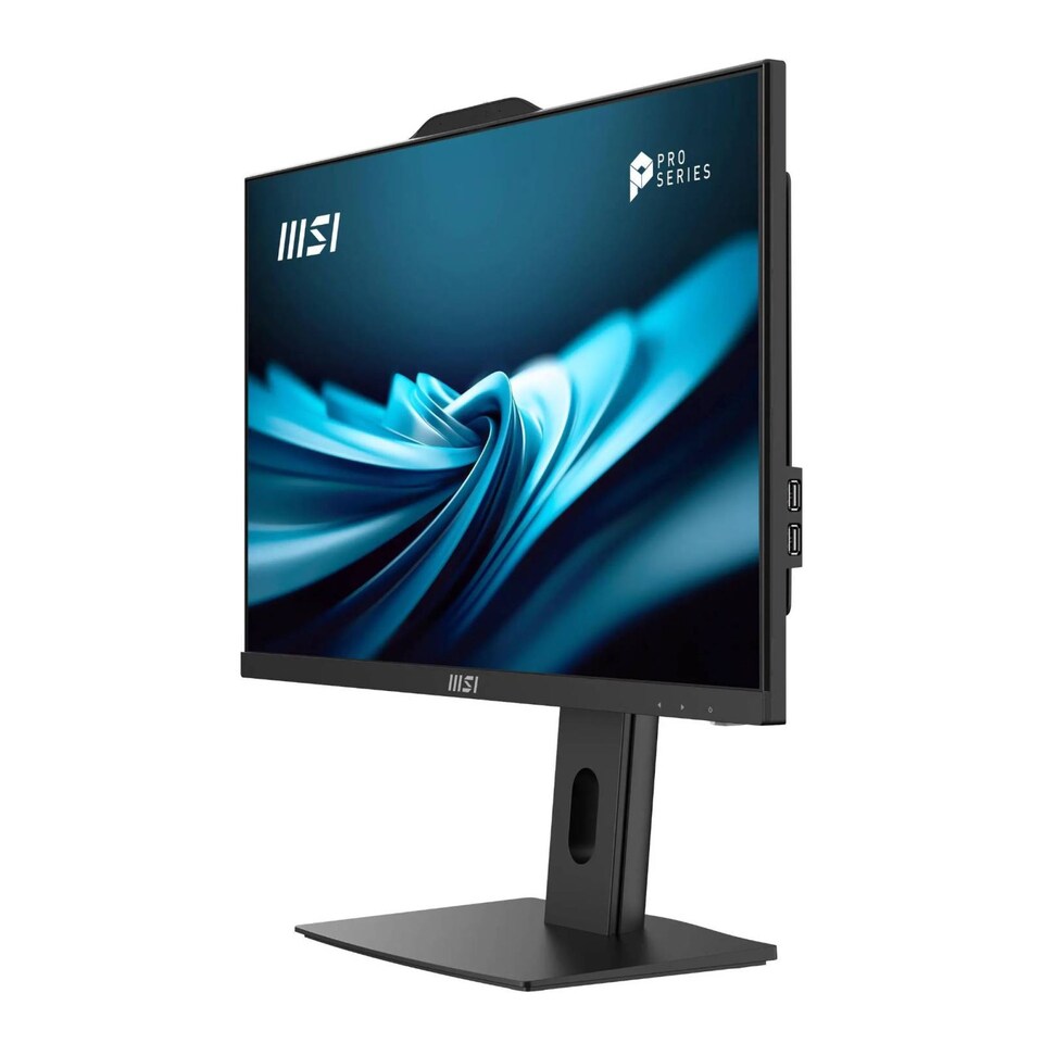 image 1 of MSI Pro AP242P 14M Intel Core i3 14100 All in One PC, (8GB RAM, 256GB SSD, Windows 11PRO), 23.8 Inch IPS Screen/UHD Graphics/Type-C/USB/LAN/HDMI/DP/WiFi 6E/BT 5.3/VESA