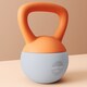 image 7 of SPORTNOW Soft Kettlebell, 6kg Kettle Bell with Non-Slip Handle for Home Gym Weight Lifting and Strength Training, Orange and Grey