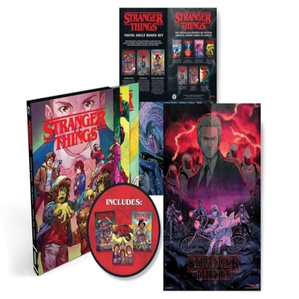 Stranger Things Graphic Novel Boxed Set (zombie Boys The Bully Erica The Great)