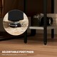 image 5 of HOMCOM Side Table with Storage, Small Table for Living Room, Bedroom Grey