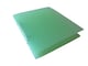 image 1 of Pack of 10 A5 Slim Green Translucent Ringbinders by Janrax