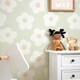 image 1 of Ditsy Daisy Wallpaper in Soft Green Multi