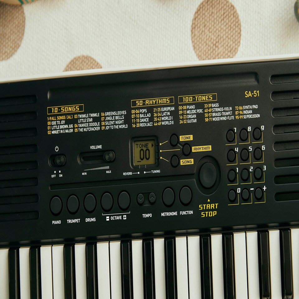 image 1 of Casio SA-51 Mini Key keyboard