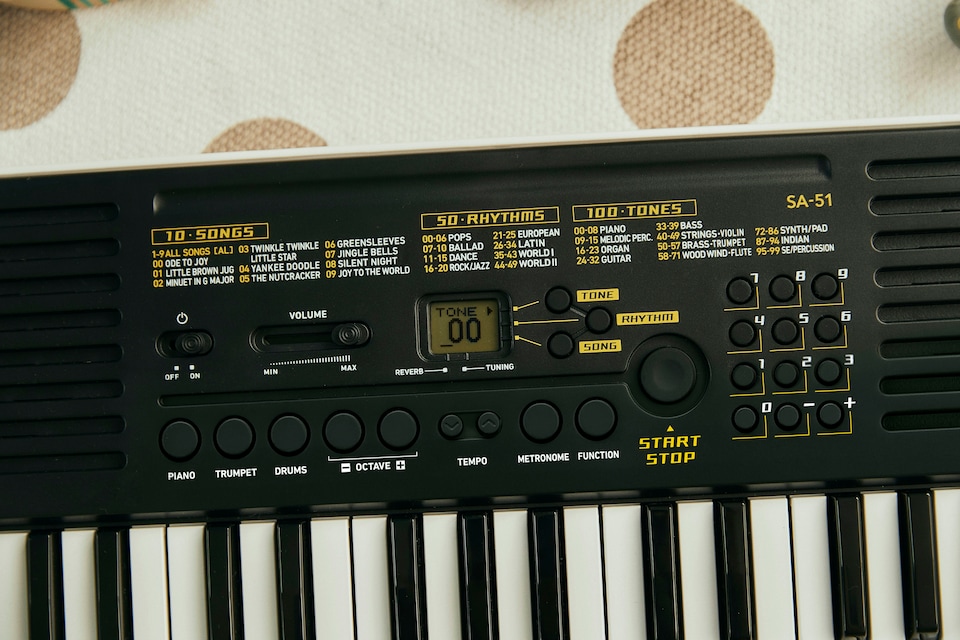 image 1 of Casio SA-51 Mini Key keyboard