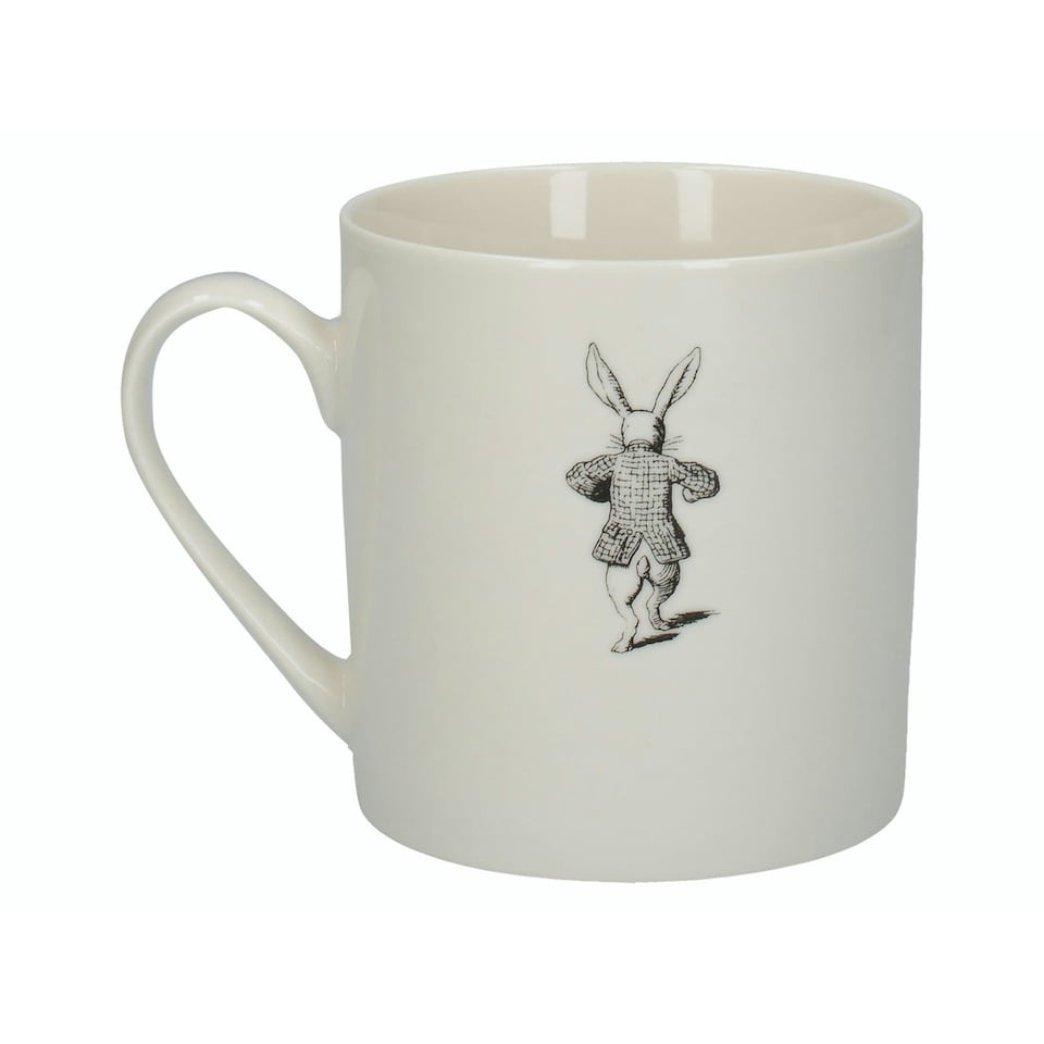 image 1 of V&A Alice in Wonderland Mug White 350ml | White