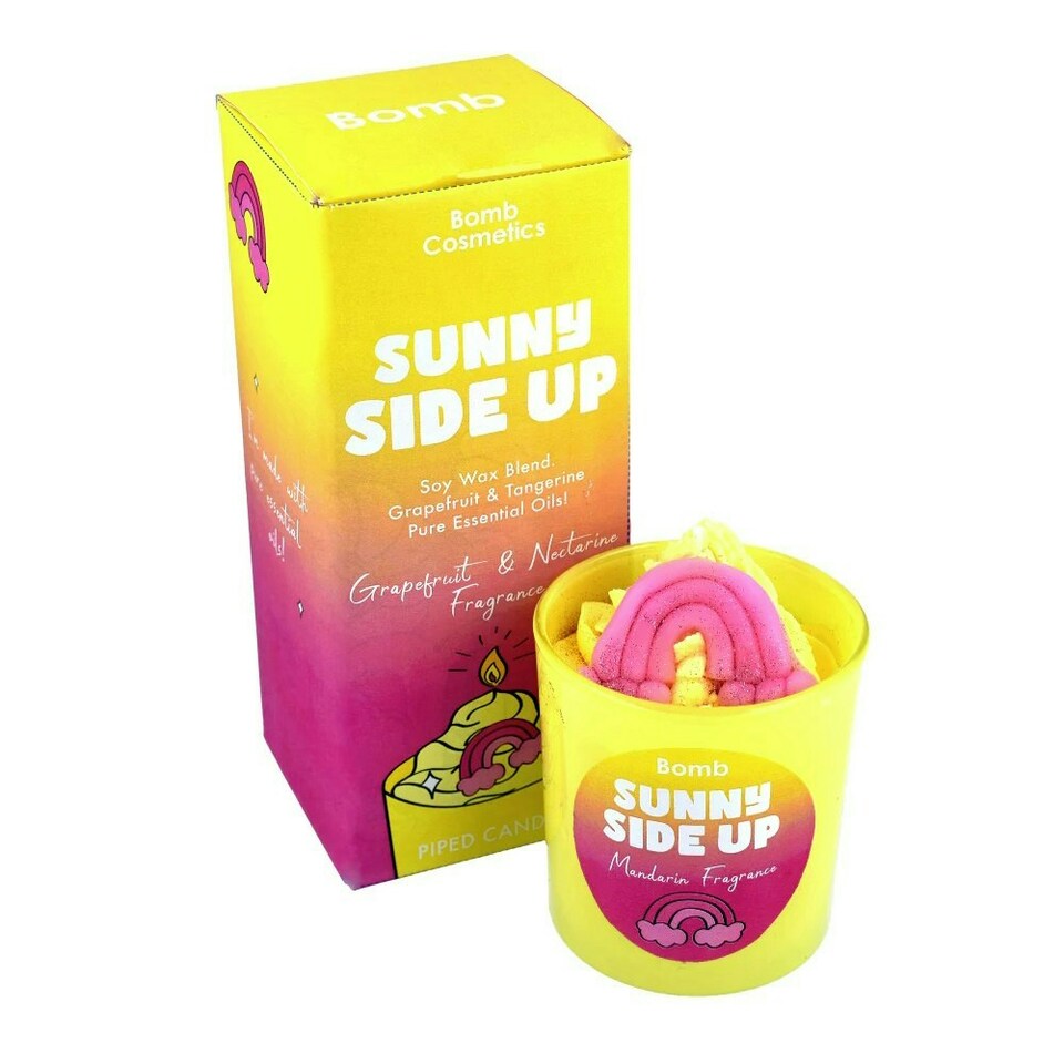 Bomb Cosmetics Piped Scented Candle Sunny Side Up