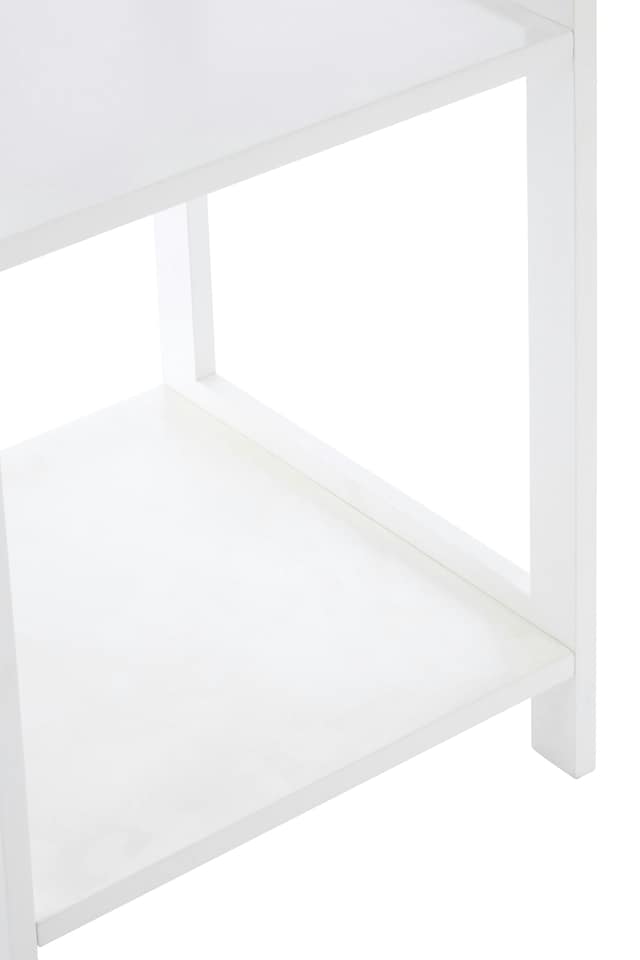 image 1 of Orsina Contemporary Design 4 Tier Rustic Bathroom Shelf, Versatile Unit For Living Room, Durable Standing Unit