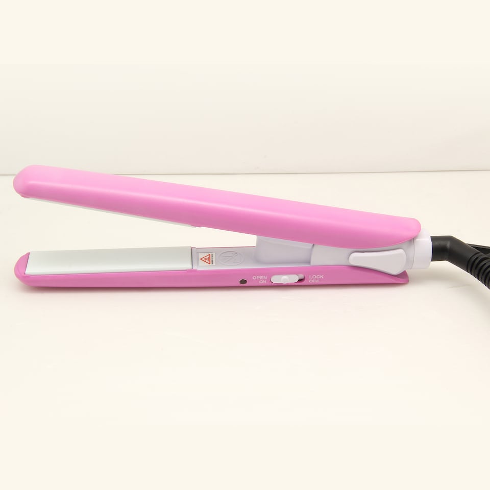 image 1 of Erth Skin London Go & Glide Mini Hair Straightener Pink
