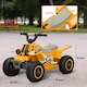 image 5 of AIYAPLAY 6V Electric Car for Kids, Battery Powered Kids ATV, Quad Bike with Forward Backward, LED Headlights, for Ages 18-36 Months, Yellow