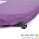 image 3 of Self Inflating Mat with Pillow - Purple