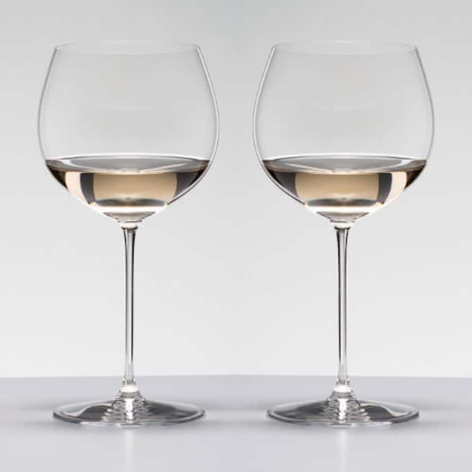 image 1 of Riedel Veritas Set of 2 Chardonnay Wine Glasses