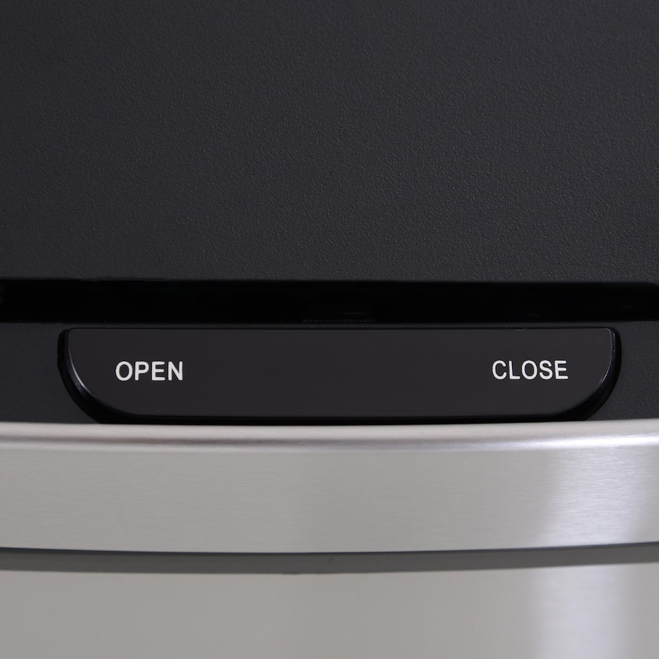 image 1 of HOMCOM 72L Recycling Sensor Bin Stainless Steel 3 Compartments For Both WetDry Waste wRemovable Lid  Kitchen Home | Chrome | 1