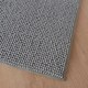 image 3 of OHS Soft Microfibre Non-Slip Absorbent Noodle Bobble Chenille Bath Mat, 75x45cm - Silver