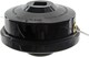 image 5 of SPARES2GO Dual 2 Line Bump Feed Spool Head compatible with Kawasaki Strimmer Trimmer Brushcutter