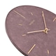image 4 of Interval Resin Wall Clock 30cm - Amethyst & Gold Purple | Amethyst & Gold