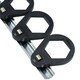 image 2 of Oil Filter Offset Cap Wrench Set Remove Removal Metric 24 - 38mm 5pc Crowfeet